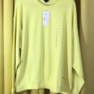 Plus size canary yellow plus size sweatshirt